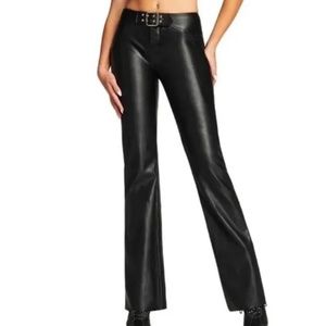 I.AM.GIA. Black Leather Pants